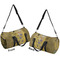 The Kiss - Lovers Duffle bag large front and back sides