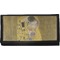 The Kiss (Klimt) - Lovers Canvas Checkbook Cover