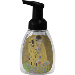 The Kiss (Klimt) - Lovers Foam Soap Bottle - Black