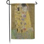 The Kiss (Klimt) - Lovers Garden Flag