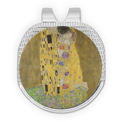 The Kiss (Klimt) - Lovers Golf Ball Marker - Hat Clip - Silver