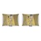 The Kiss - Lovers Indoor Rectangular Burlap Pillow (Front and Back)