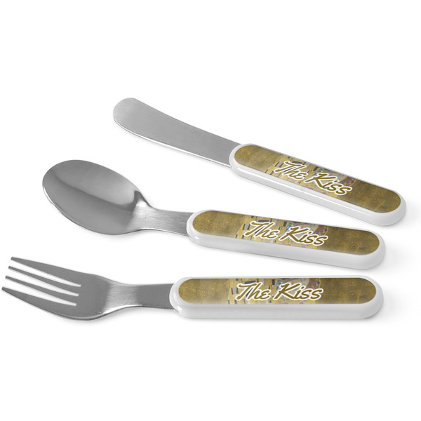 Custom The Kiss (Klimt) - Lovers Kid's Flatware