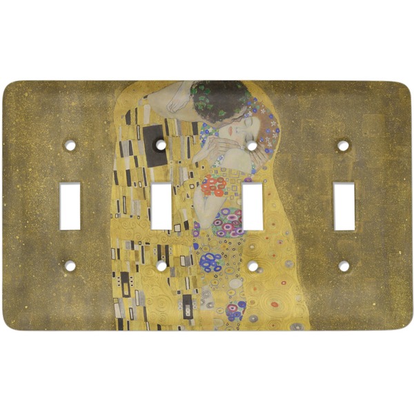 Custom The Kiss (Klimt) - Lovers Light Switch Cover (4 Toggle Plate)