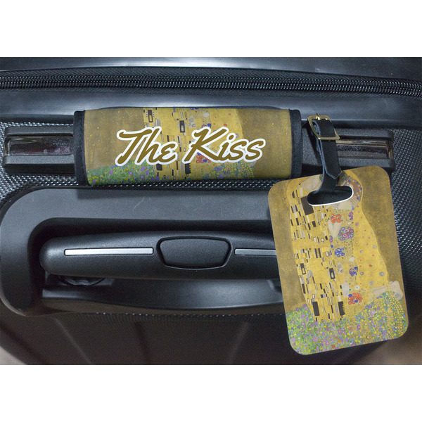 The Kiss - Lovers Luggage Wrap & Tag