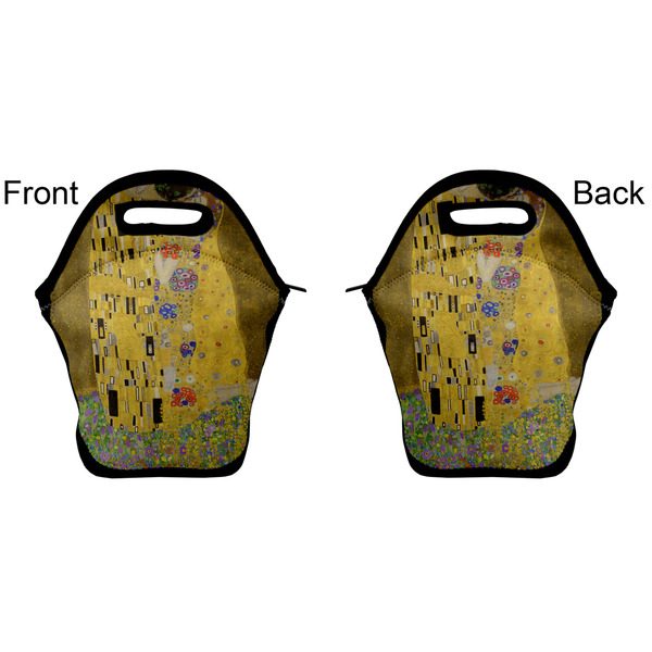 The Kiss - Lovers Lunch Bag - Front and Back