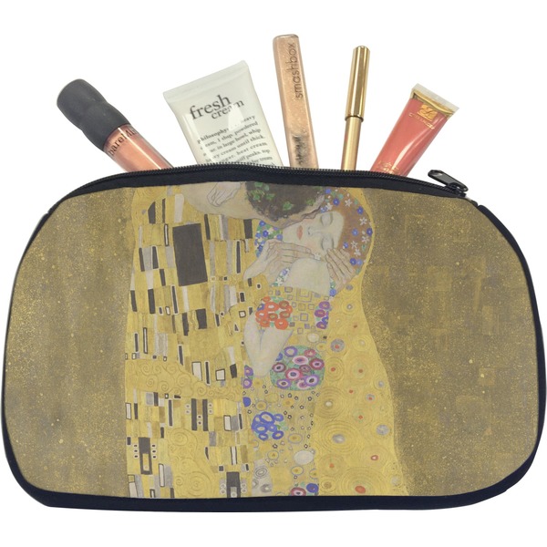 Custom The Kiss (Klimt) - Lovers Makeup / Cosmetic Bag - Medium