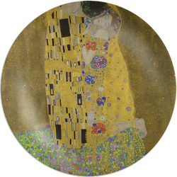 The Kiss (Klimt) - Lovers Melamine Salad Plate - 8"