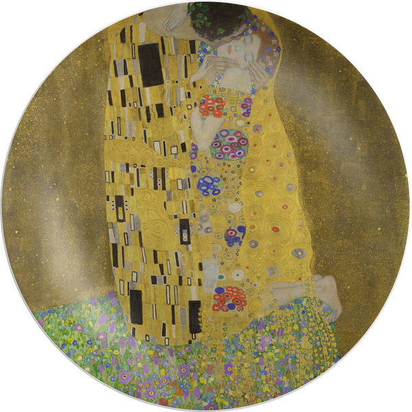 Custom The Kiss (Klimt) - Lovers Melamine Salad Plate - 8"