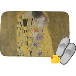 The Kiss (Klimt) - Lovers Memory Foam Bath Mat - 34"x21"