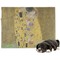 The Kiss (Klimt) - Lovers Dog Blanket - Large