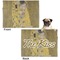 The Kiss - Lovers Microfleece Dog Blanket - Regular - Front & Back
