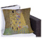 The Kiss (Klimt) - Lovers Outdoor Pillow - 18"