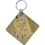 The Kiss (Klimt) - Lovers Diamond Plastic Keychain