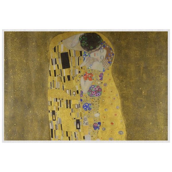 Custom The Kiss (Klimt) - Lovers Laminated Placemat