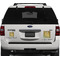 The Kiss - Lovers Personalized Square Car Magnets on Ford Explorer