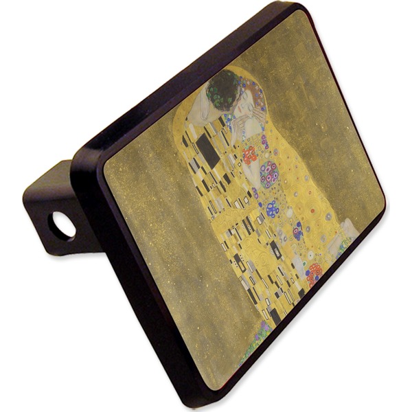 Custom The Kiss (Klimt) - Lovers Rectangular Trailer Hitch Cover - 2"