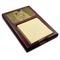 The Kiss (Klimt) - Lovers Red Mahogany Sticky Note Holder