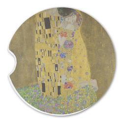 The Kiss (Klimt) - Lovers Sandstone Car Coaster - Single