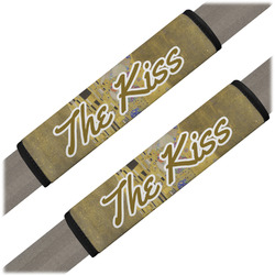 The Kiss (Klimt) - Lovers Seat Belt Covers (Set of 2)