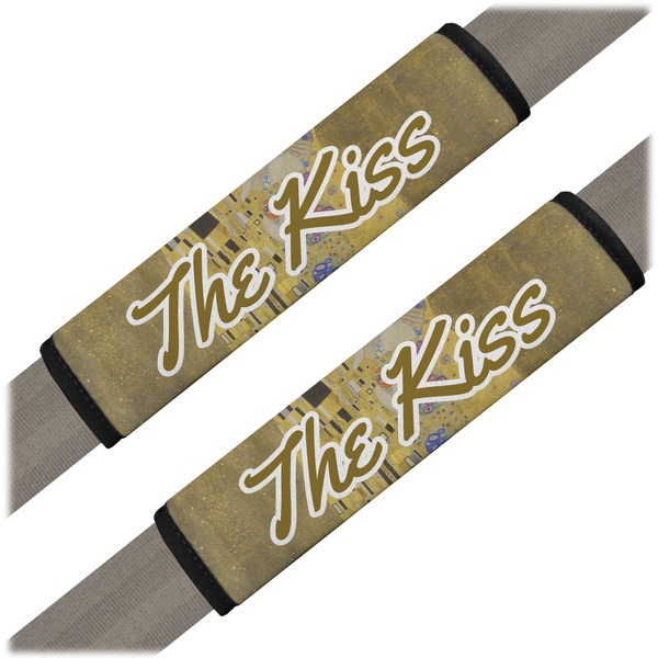 Custom The Kiss (Klimt) - Lovers Seat Belt Covers (Set of 2)