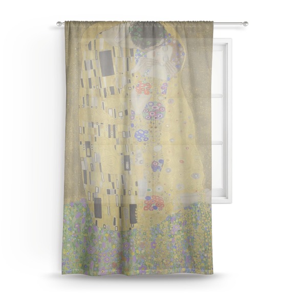 Custom The Kiss (Klimt) - Lovers Sheer Curtain