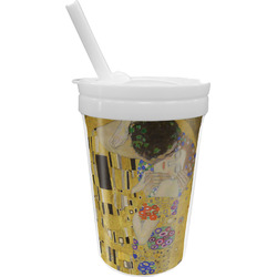 The Kiss (Klimt) - Lovers Sippy Cup with Straw