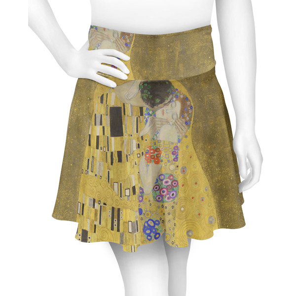 Custom The Kiss (Klimt) - Lovers Skater Skirt - Small