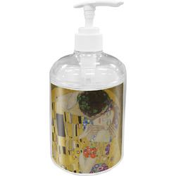 The Kiss (Klimt) - Lovers Acrylic Soap & Lotion Bottle