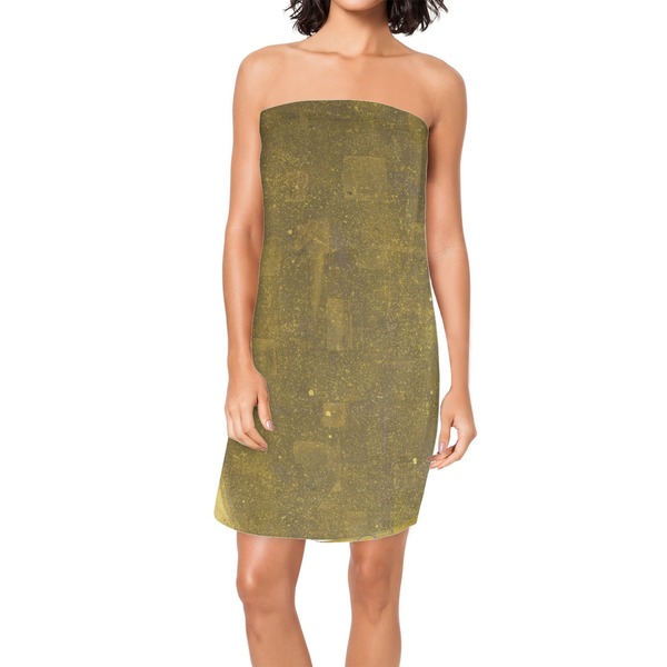 Custom The Kiss (Klimt) - Lovers Spa / Bath Wrap