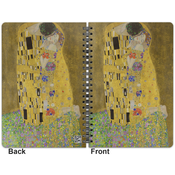 The Kiss - Lovers Spiral Journal 7 x 10 - Apvl