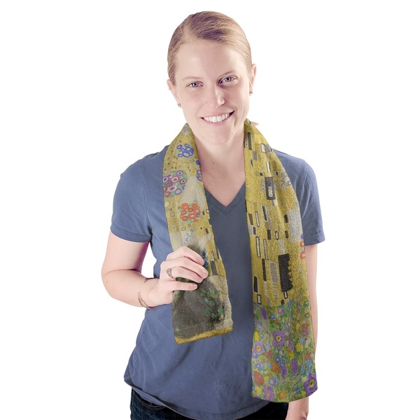 The Kiss - Lovers Sport Towel - Exercise use - Model