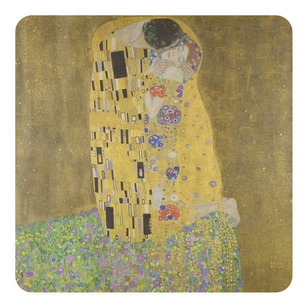 Custom The Kiss (Klimt) - Lovers Square Decal - Small