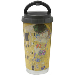 The Kiss (Klimt) - Lovers Stainless Steel Coffee Tumbler