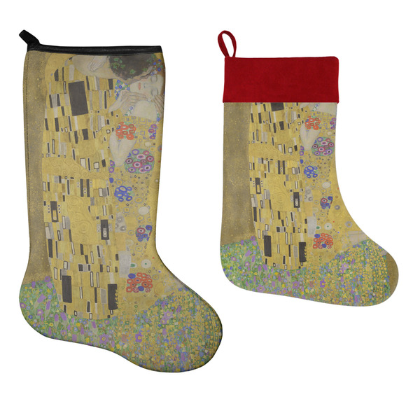 The Kiss - Lovers Stockings - Side by Side compare