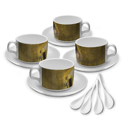 The Kiss (Klimt) - Lovers Tea Cup - Set of 4