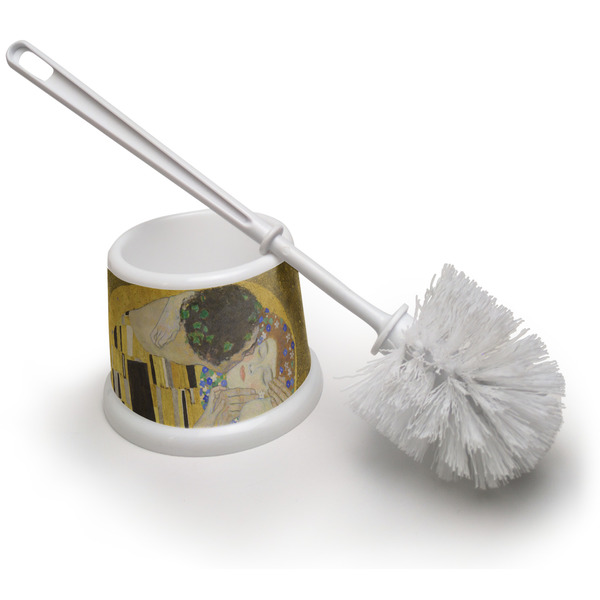 Custom The Kiss (Klimt) - Lovers Toilet Brush