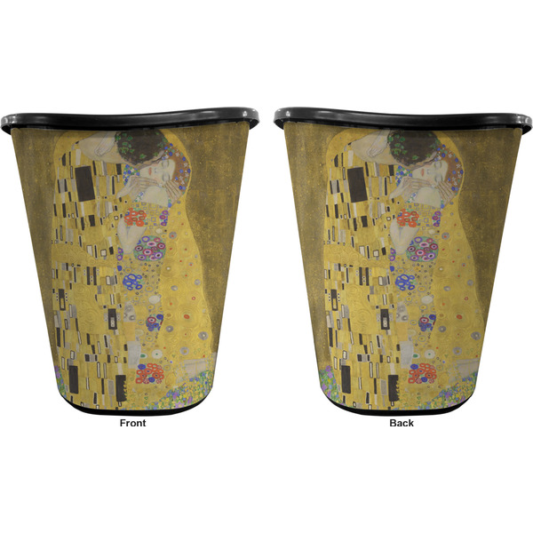 The Kiss - Lovers Trash Can Black - Front and Back - Apvl