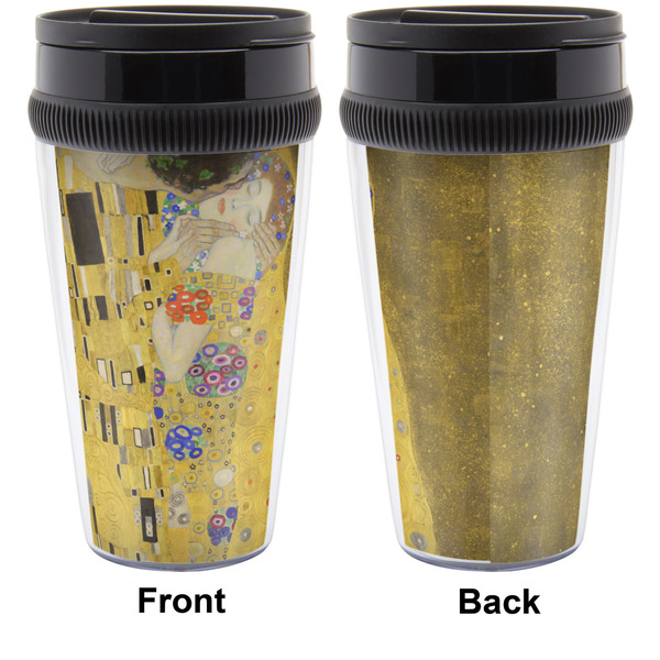 The Kiss - Lovers Travel Mug Approval (Personalized)