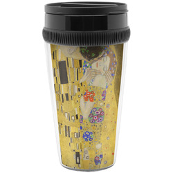 The Kiss (Klimt) - Lovers Acrylic Travel Mug without Handle