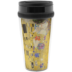 The Kiss (Klimt) - Lovers Acrylic Travel Mug without Handle