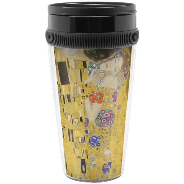 Custom The Kiss (Klimt) - Lovers Acrylic Travel Mug without Handle