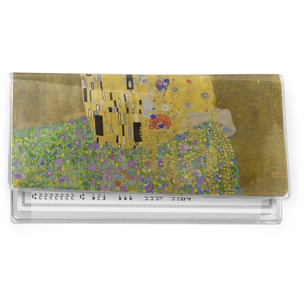 Custom The Kiss (Klimt) - Lovers Vinyl Checkbook Cover