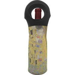 The Kiss (Klimt) - Lovers Wine Tote Bag