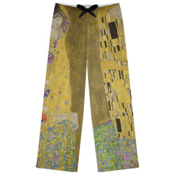 The Kiss (Klimt) - Lovers Womens Pajama Pants - M