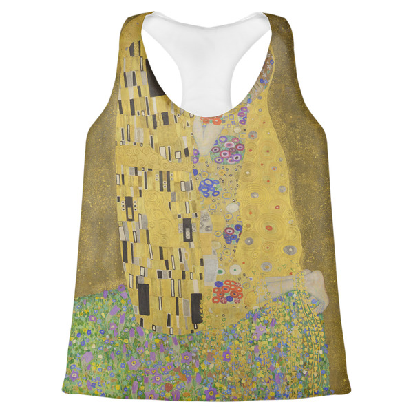 Custom The Kiss (Klimt) - Lovers Womens Racerback Tank Top - X Large