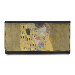 The Kiss (Klimt) - Lovers Leatherette Ladies Wallet