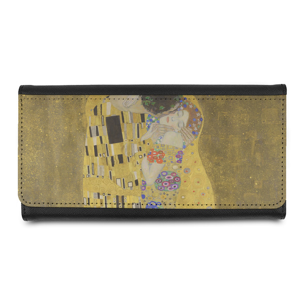 Custom The Kiss (Klimt) - Lovers Leatherette Ladies Wallet