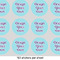 Design Your Own 1" Multipurpose Round Labels - Sheet