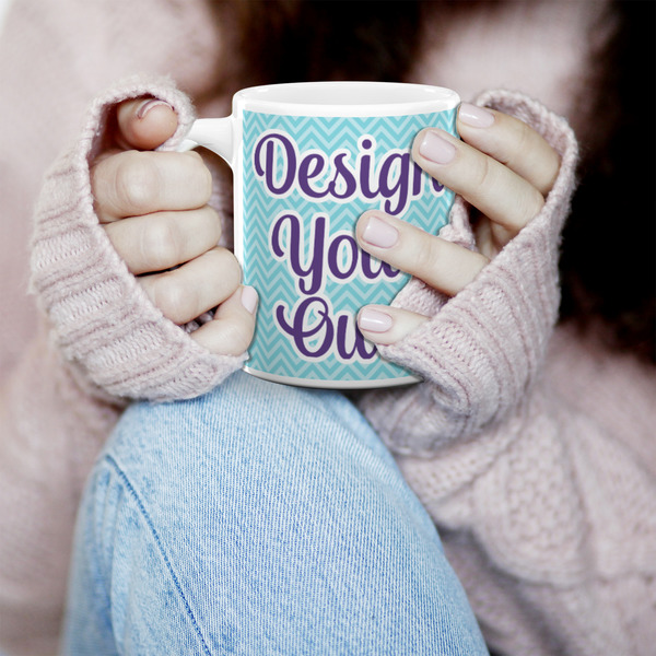 Design Your Own 11oz Coffee Mug - LIFESTYLE